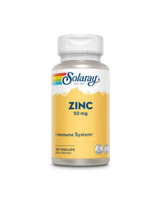 Solaray Zinc 50 mg (100 veg caps)