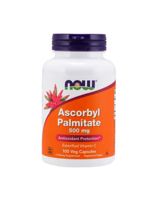NOW Ascorbyl Palmitate 500 mg (100 veg caps)