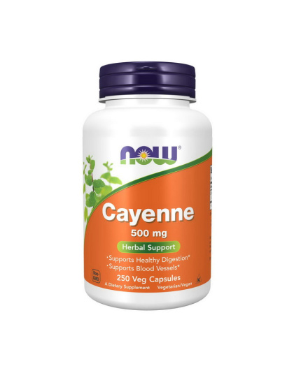 NOW Cayenne 500 mg (250 veg caps)
