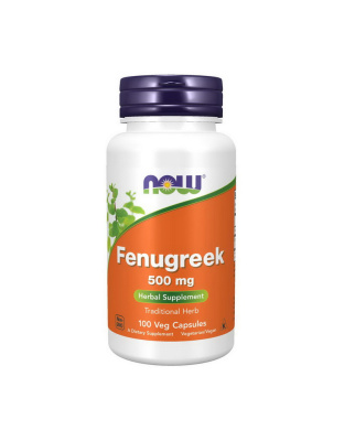 NOW Fenugreek 500 mg (100 veg caps)