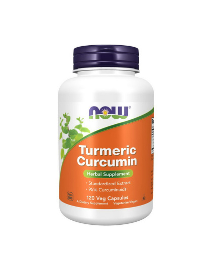NOW Turmeric Curcumin 665 mg (120 veg caps)