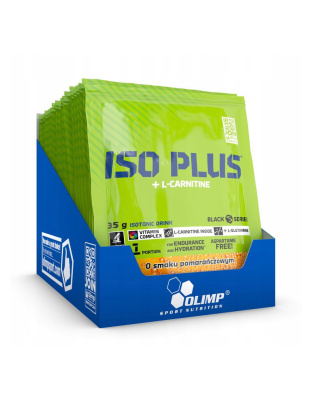 OLIMP Iso Plus + L-Carnitine (35 g, tropic blue)