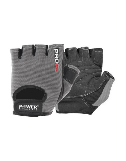 Power System Pro Grip Gloves Grey 2250GR (L size)
