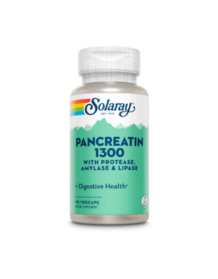 Solaray Pancreatin 1300 (90 veg caps)