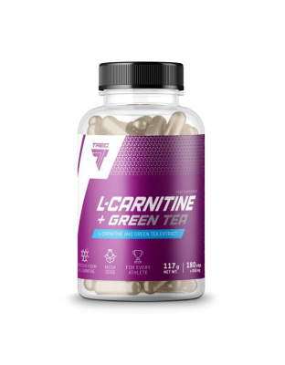 TREC nutrition L-Carnitine + Green tea (180 caps)