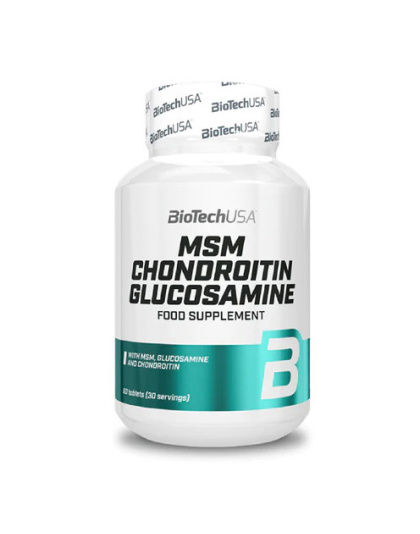 BioTech MSM Chondroitin Glucosamine (60 tabs)