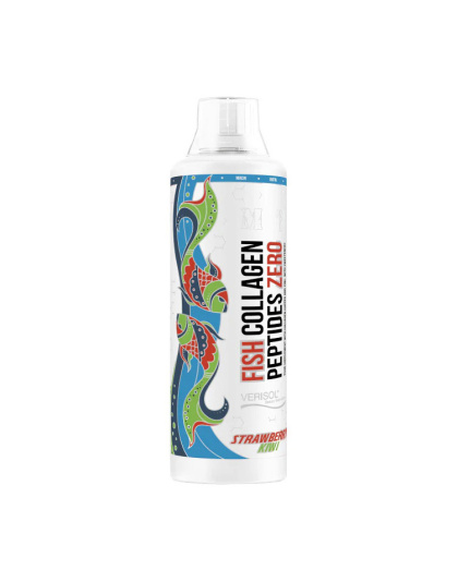 MST Fish Collagen Peptides Zero (500 ml, strawberry kiwi)