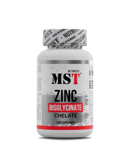 MST Zinc Bisglycinate Chelate 25 mg (90 tabs)