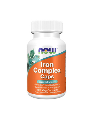NOW Iron Complex Caps (100 veg caps)