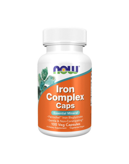 NOW Iron Complex Caps (100 veg caps)