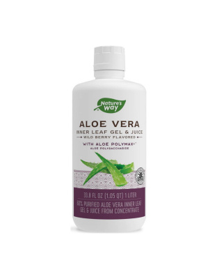 Nature's Way Aloe Vera Inner Leaf Gel & Juice (1l)