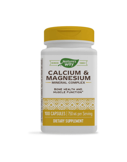 Nature's Way Calcium & Magnesium (100 caps)