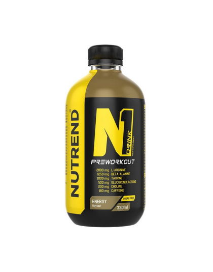 Nutrend N1Drink Preworkout (330 ml, tropical)