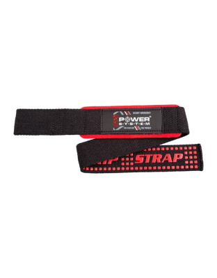 Power System Lifting Straps 3430 Black-Red