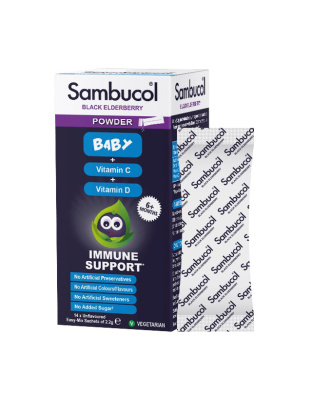 Sambucol Baby Vitamin D + C (14 sachets)