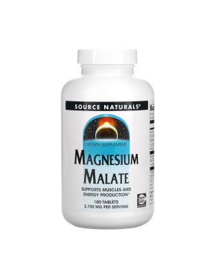 Source Naturals Magnesium Malate (180 tab)