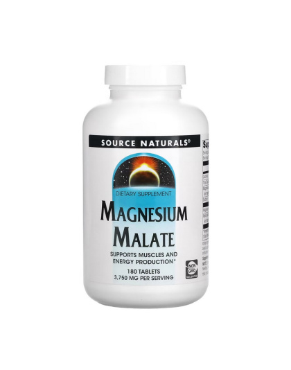 Source Naturals Magnesium Malate (180 tab)