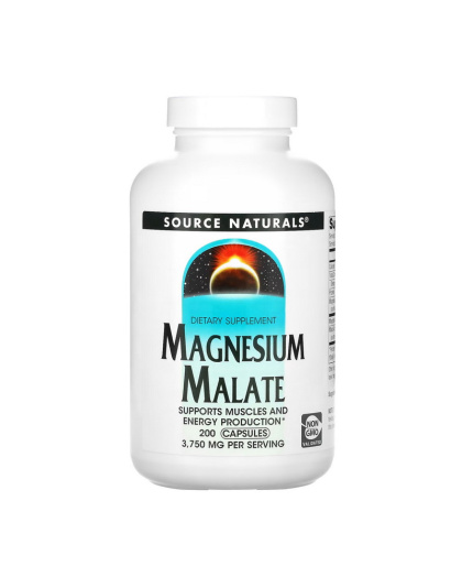 Source Naturals Magnesium Malate (200 caps)
