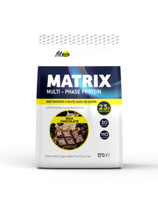 FitWin Matrix Multi-Phase Protein (900 g, milk chocolate)