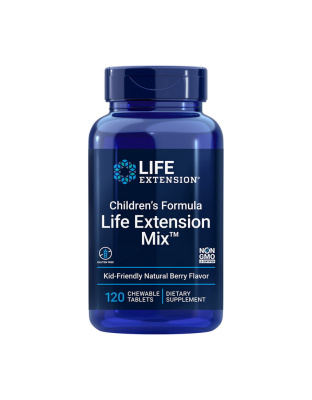 Life Extension Children's Formula Life Extension Mix (120 chew tab, berry)