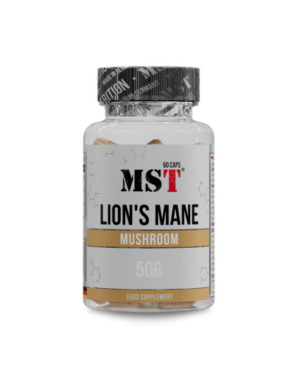 MST Lion's Mane Mushroom 500 mg (60 caps)