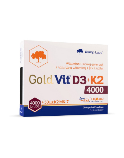 OLIMP Gold-Vit D3 + K2 (4000 IU/50 µg) (30 caps)