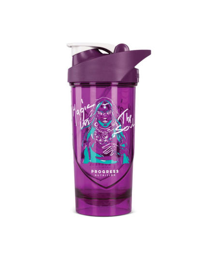 Progress Nutrition Shieldmixer Shaker Magic In The Soul (700 ml, violet/white)