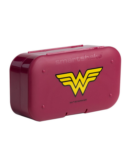 SmartShake Pill Box Organizer 2-Pack DC Wonderwoman