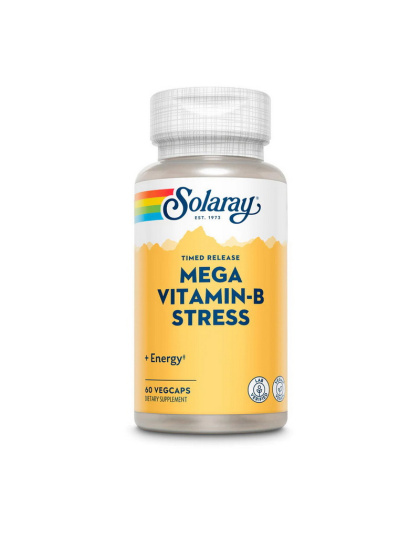 Solaray Mega Vitamin-B Stress (60 veg caps)