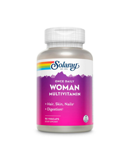 Solaray Once Daily Woman Multivitamin (90 veg caps)