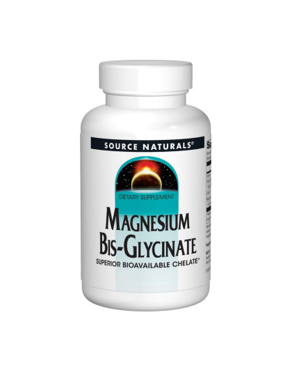 Source Naturals Magnesium Bisglycinate Powder (60 tab)