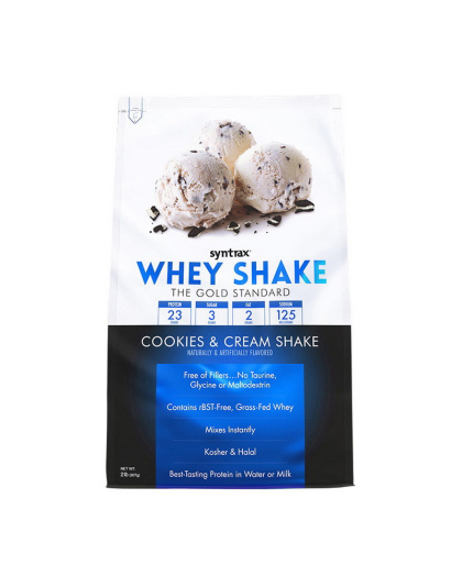 Syntrax Whey Shake (907 g, cookies & cream shake)