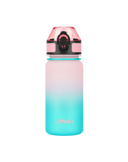 UZSPACE Littlebig Waterbottle 3020 (350 ml, pink/blue)