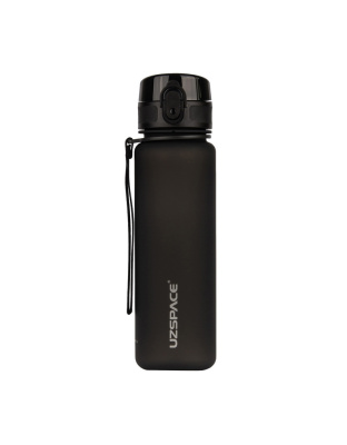UZSPACE Uzspace Tamish Frosted Waterbottle 3026 (500 ml, black)