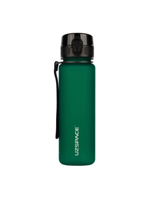 UZSPACE Uzspace Tamish Frosted Waterbottle 3026 (500 ml, dark/green)