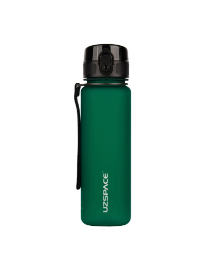 UZSPACE Uzspace Tamish Frosted Waterbottle 3026 (500 ml, dark/green)
