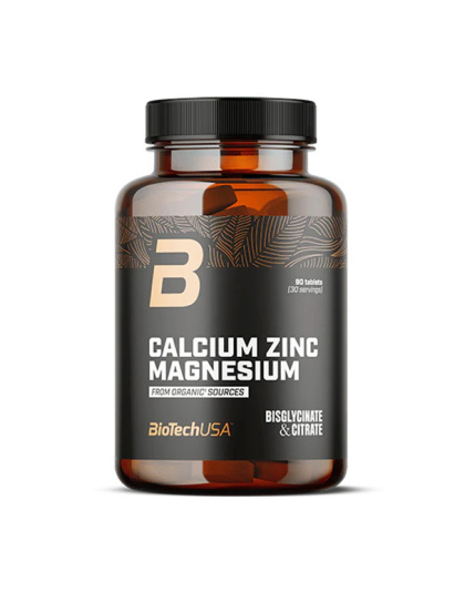 BioTech Calcium Zinc Magnesium Organic (90 tabs)