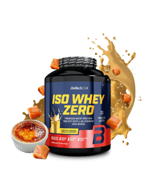 BioTech Iso Whey Zero (1,81 kg, catalan caramel cream)
