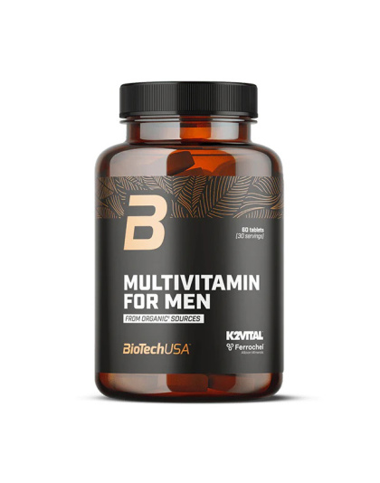 BioTech Multivitamin for Men Organic (60 tabs)