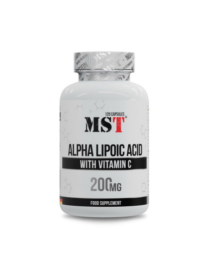 MST Alpha Lipoic Acid with Vitamin C 200 mg (120 caps)
