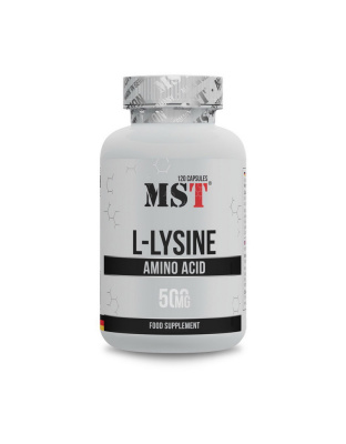 MST L-Lysine 500 mg (120 caps)