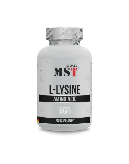 MST L-Lysine 500 mg (120 caps)
