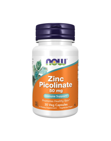 NOW Zinc Picolinate 50 mg (30 caps)