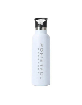 Powerful Progress Sport Waterbottle (500 ml, white)