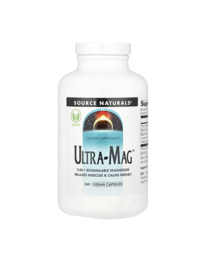 Source Naturals Ultra-Mag (360 veg caps)