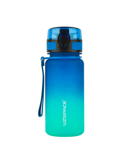 UZSPACE Uzspace Frosted Gradient Waterbottle 3034 (350 ml, blue/green)