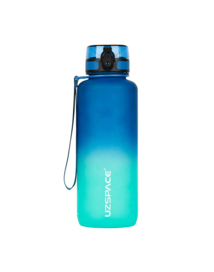 UZSPACE Uzspace Frosted Gradient Waterbottle 3056 (1,5 L, blue/green)