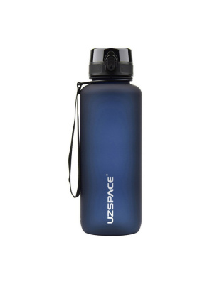 UZSPACE Uzspace Frosted Waterbottle 3056 (1,5 L, black/blue)