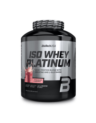 BioTech Iso Whey Platinum (1,81 kg, strawberry)