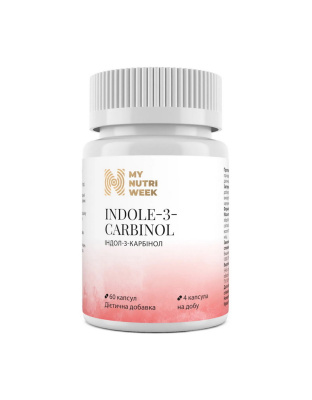 My Nutri Week Indole-3-Carbinol 1000 mg (60 caps)